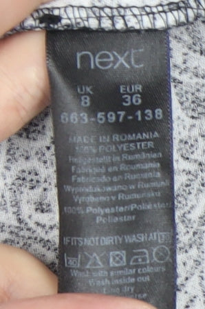 Next Women's Floral A-Line Skirt, Multicoloured, Size 8