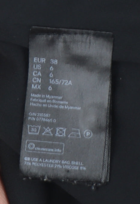 H&M Women's Black Pencil Skirt, Size 10 - Workwear Casual