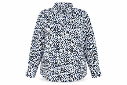 Womens UK Size 14 Studio Multicoloured Basic Button-Up
