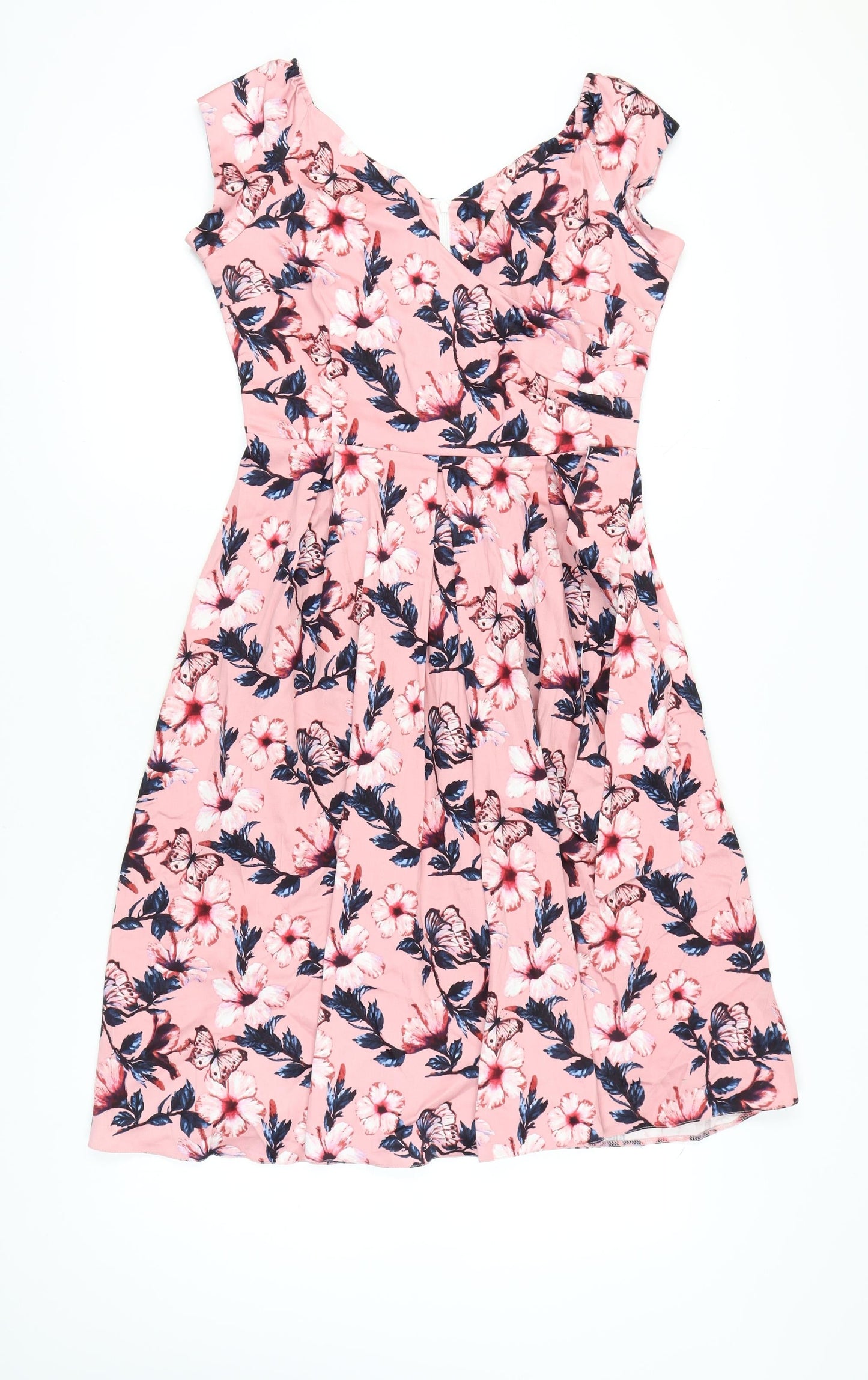Lady Vintage Women’s Floral A-Line Dress 12