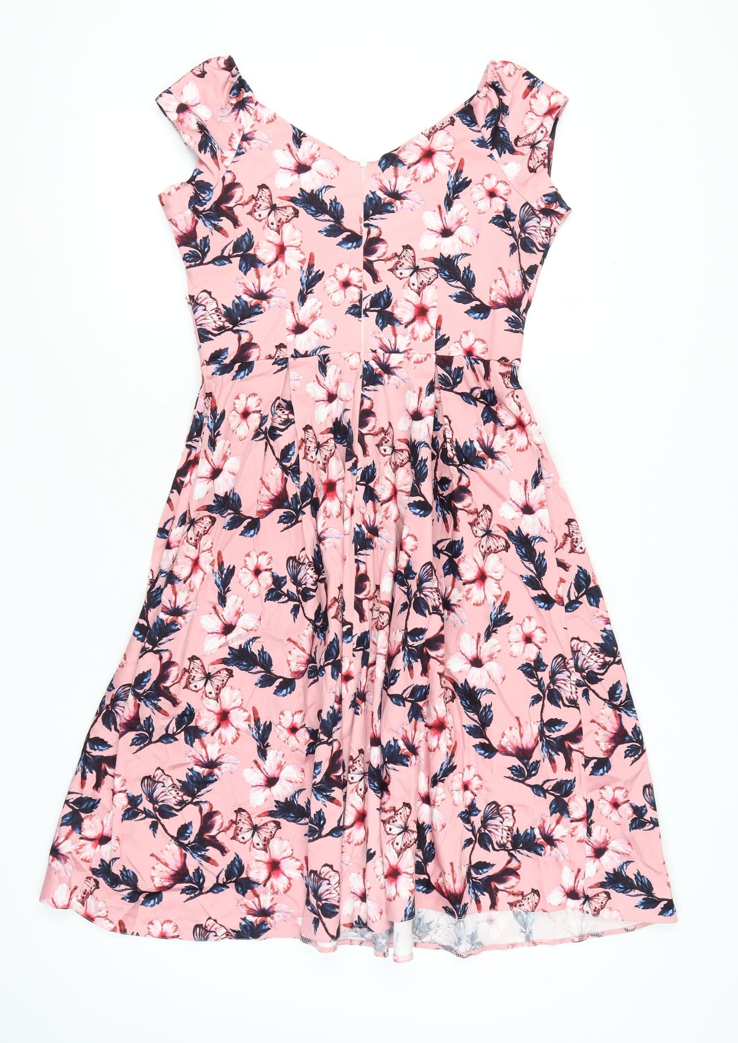 Lady Vintage Women’s Floral A-Line Dress 12