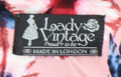 Lady Vintage Women’s Floral A-Line Dress 12