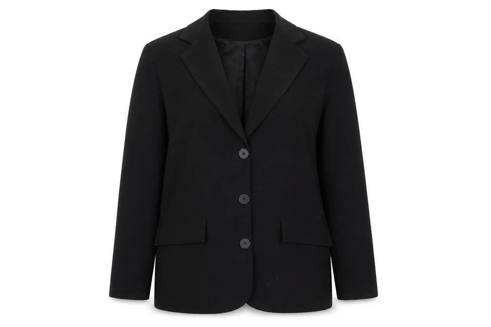 Womens UK Size 8 PRETTYLITTLETHING Regular Black Blazer