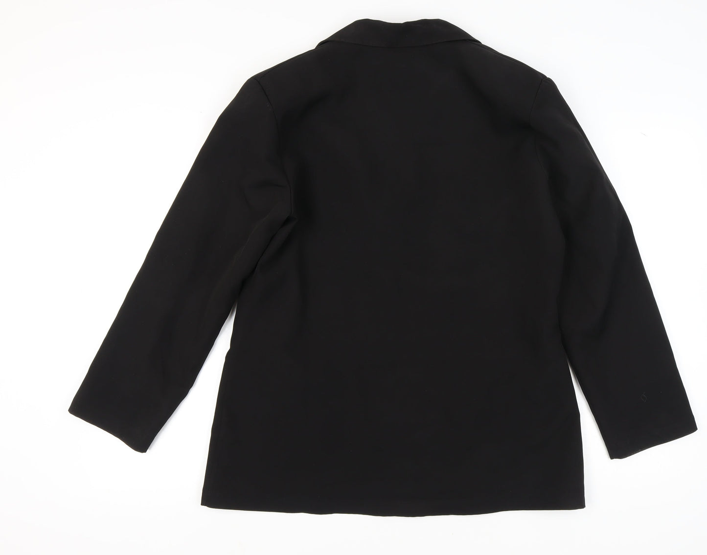 PrettyLittleThing Women's Black Blazer UK 8