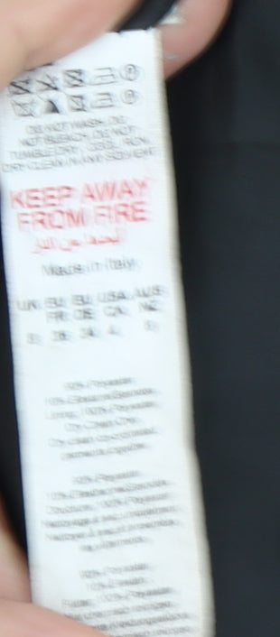 PrettyLittleThing Women's Black Blazer UK 8