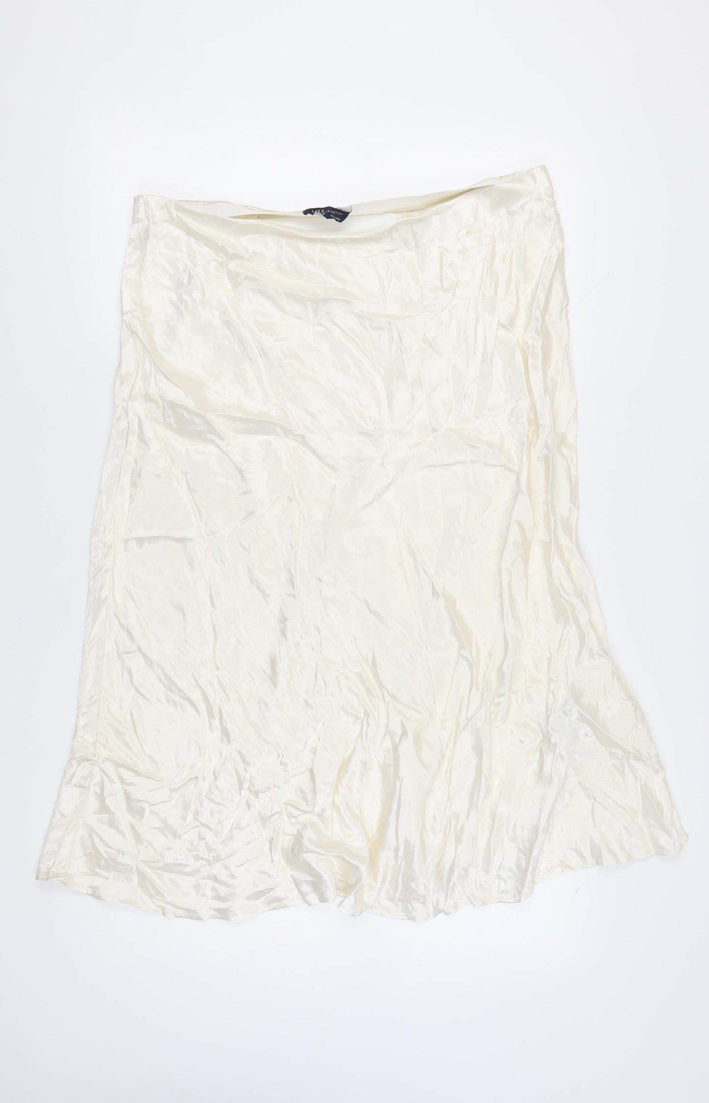 Marks and Spencer Women's Ivory Skirt Size 22