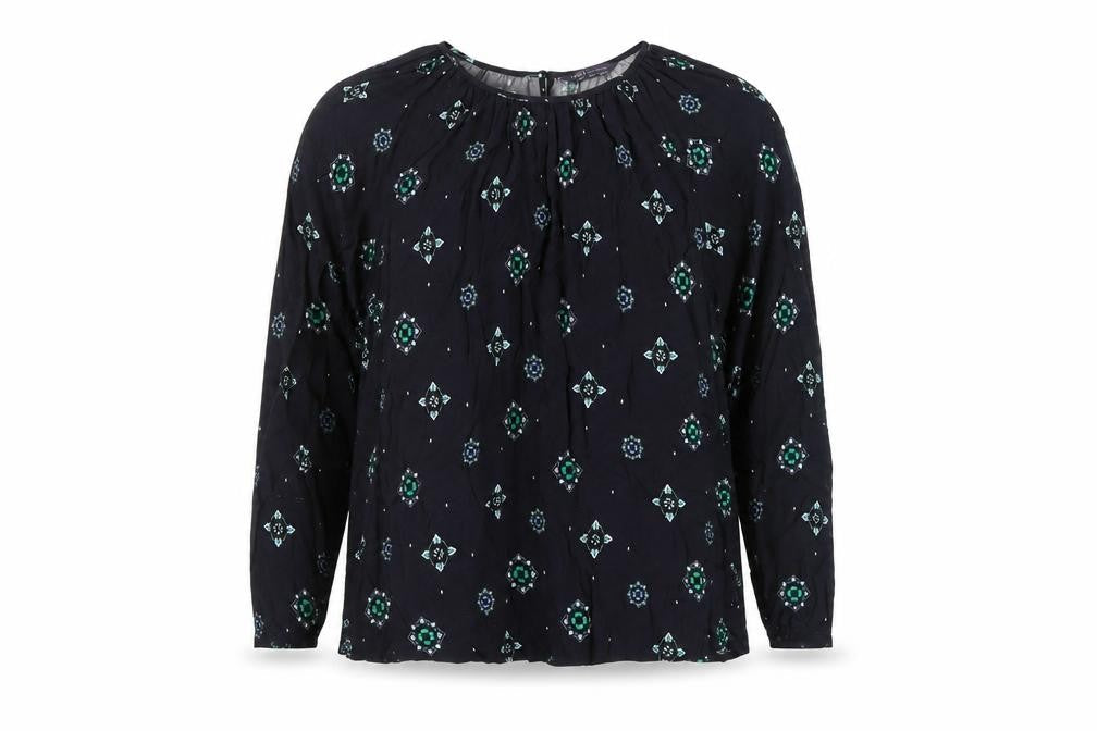 Womens UK Size 16 Marks and Spencer Black Basic Blouse