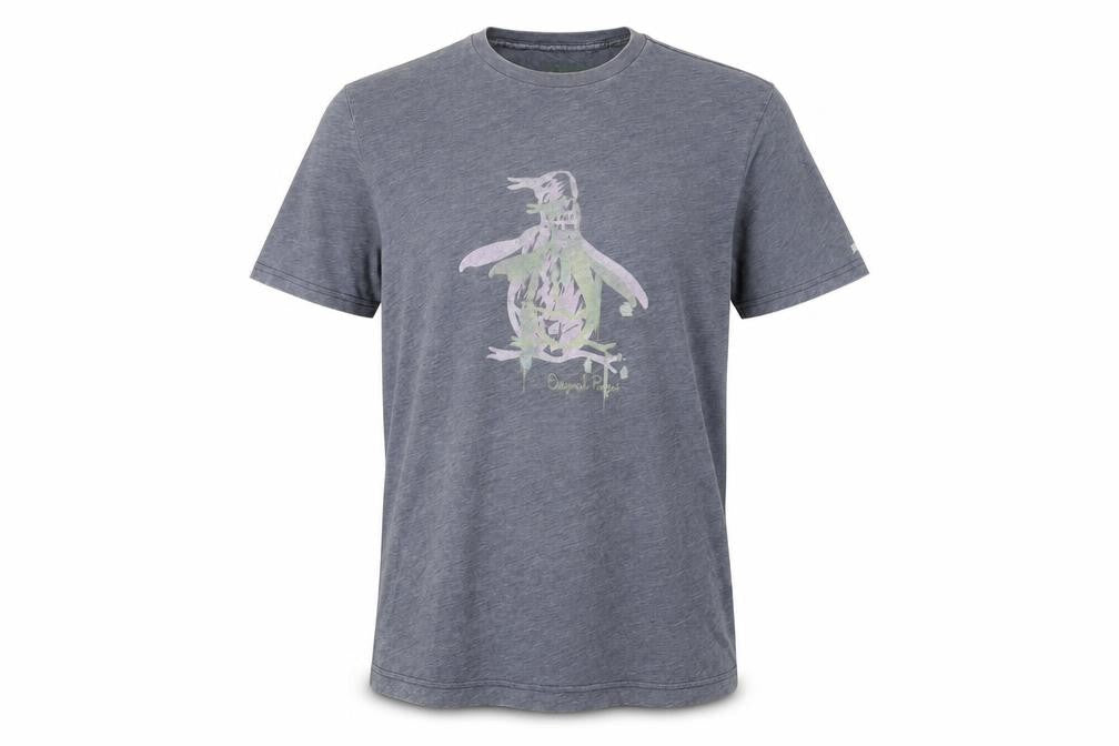 Mens UK Size M Original Penguin Blue  T-Shirt