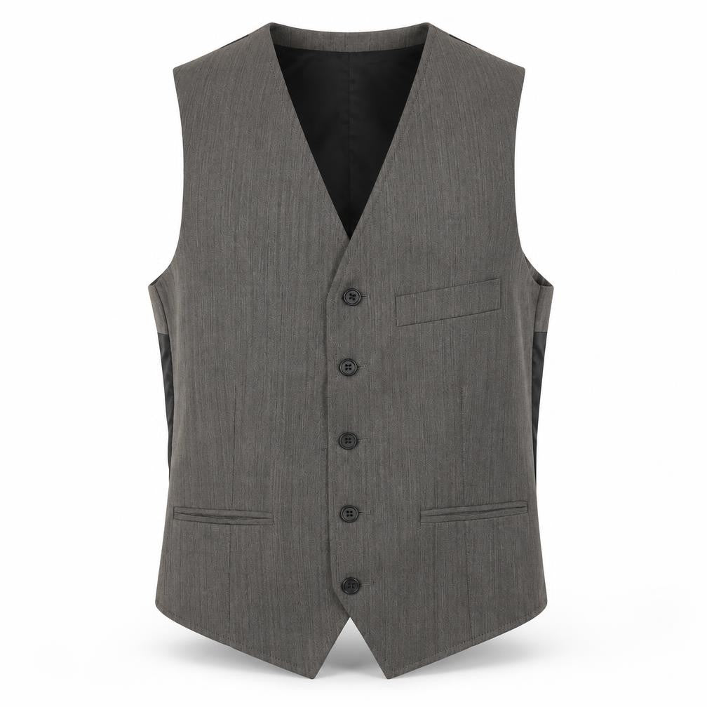 Mens UK Size 36 Topman Regular Grey Suit Waistcoat