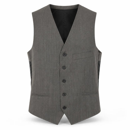 Mens UK Size 36 Topman Regular Grey Suit Waistcoat