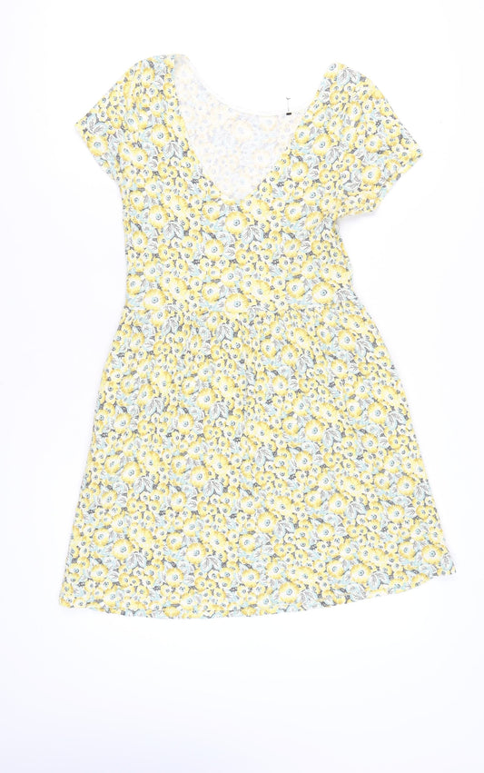Next Women's Floral Dress Multicoloured UK 8