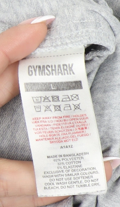 Gymshark Women's Grey Jogger Trousers Size L Activewear