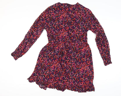 Pour Moi Women's Multicoloured Floral Dress Size 12