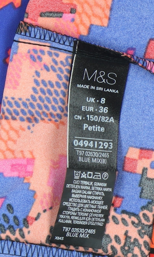 Marks and Spencer Women's Multicoloured Floral Dress