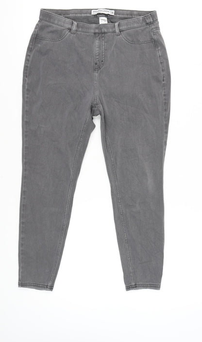 Next Grey Women's Jegging Jeans Size 14 Slim
