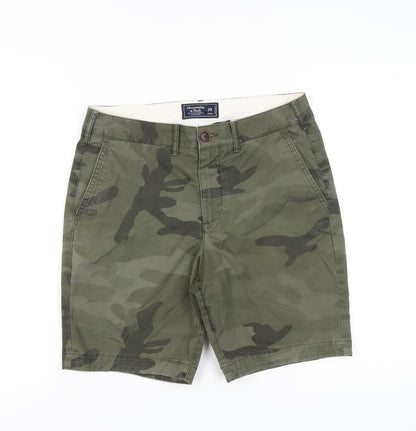 Abercrombie & Fitch Men's Green Chino Shorts 29
