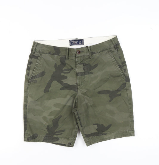 Abercrombie & Fitch Men's Green Chino Shorts 29
