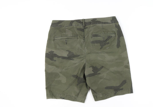 Abercrombie & Fitch Men's Green Chino Shorts 29