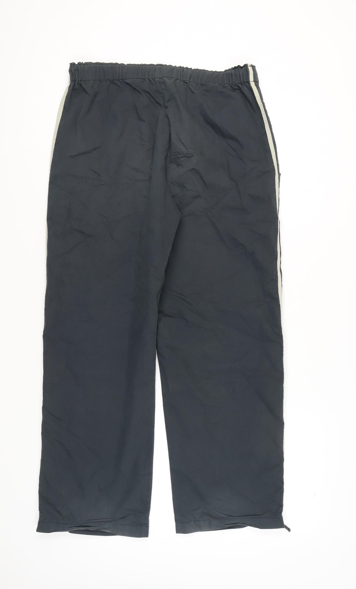 Next Men's Black Windbreaker Trousers, Size 34