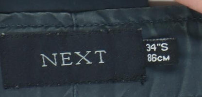 Next Men's Black Windbreaker Trousers, Size 34