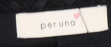 Marks and Spencer Black Sequined Pencil Skirt