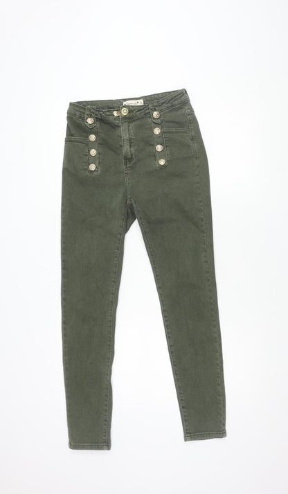 Denim Life Women’s Green Skinny Jeans Size L