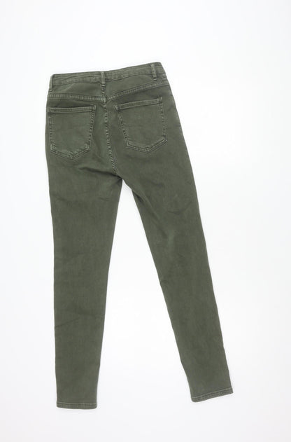 Denim Life Women’s Green Skinny Jeans Size L