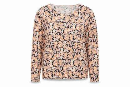 Womens UK Size 12 NEXT Multicoloured Jersey Blouse