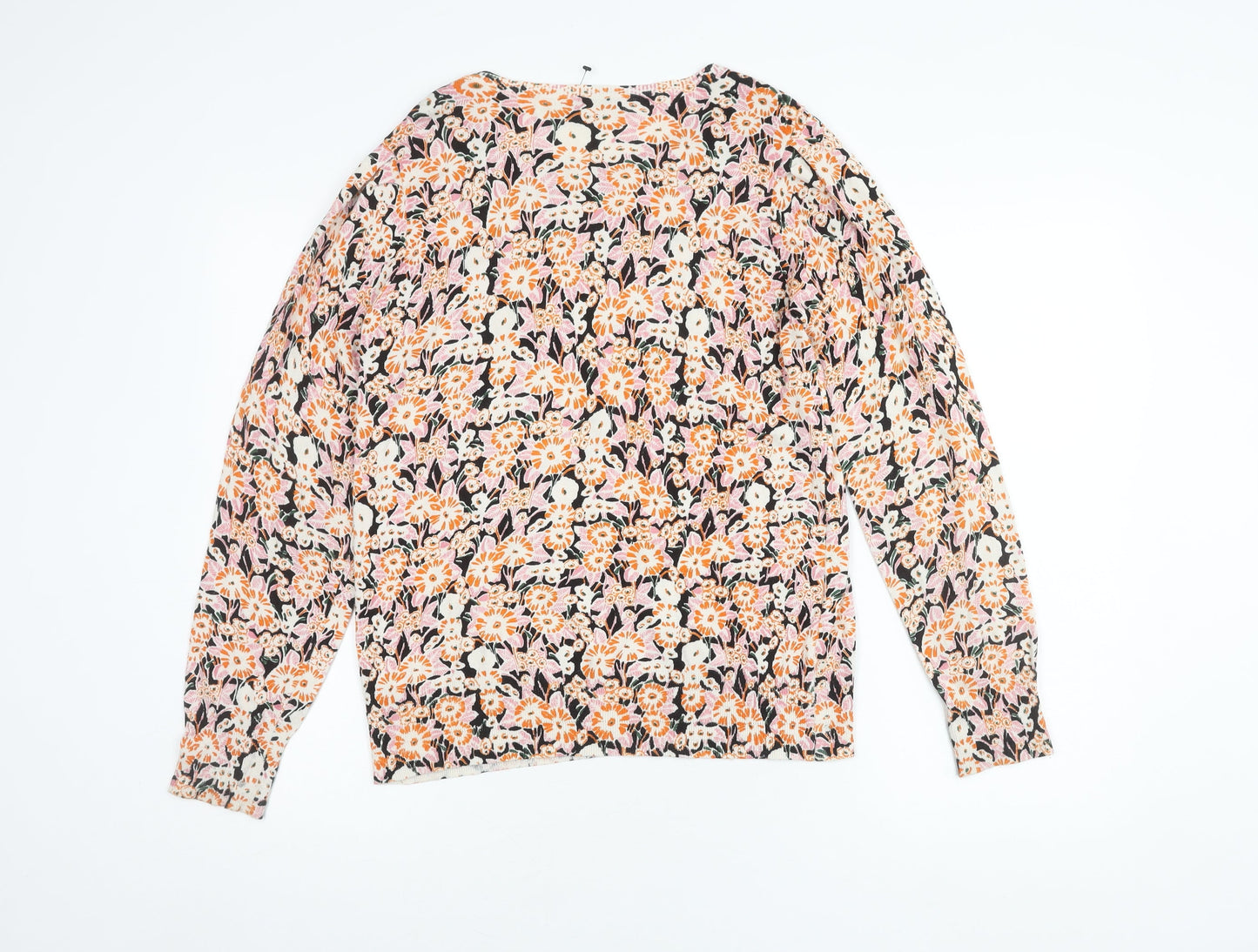 Womens UK Size 12 NEXT Multicoloured Jersey Blouse
