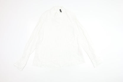 Y.A.S Women’s White Long Sleeve Top - M