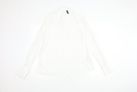 Y.A.S Women’s White Long Sleeve Top - M