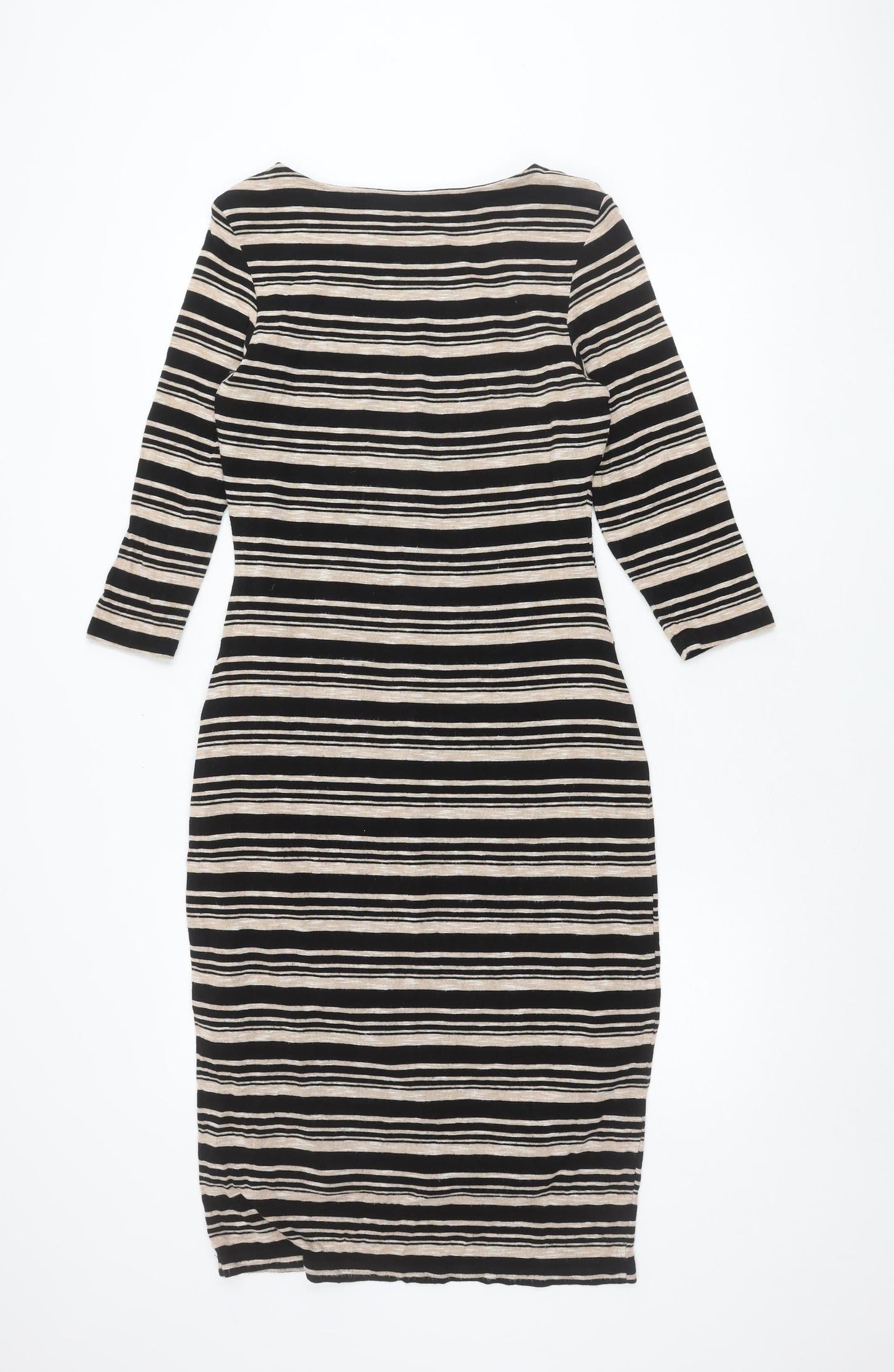 Marks and Spencer Women's Black Midi Dress - UK 12