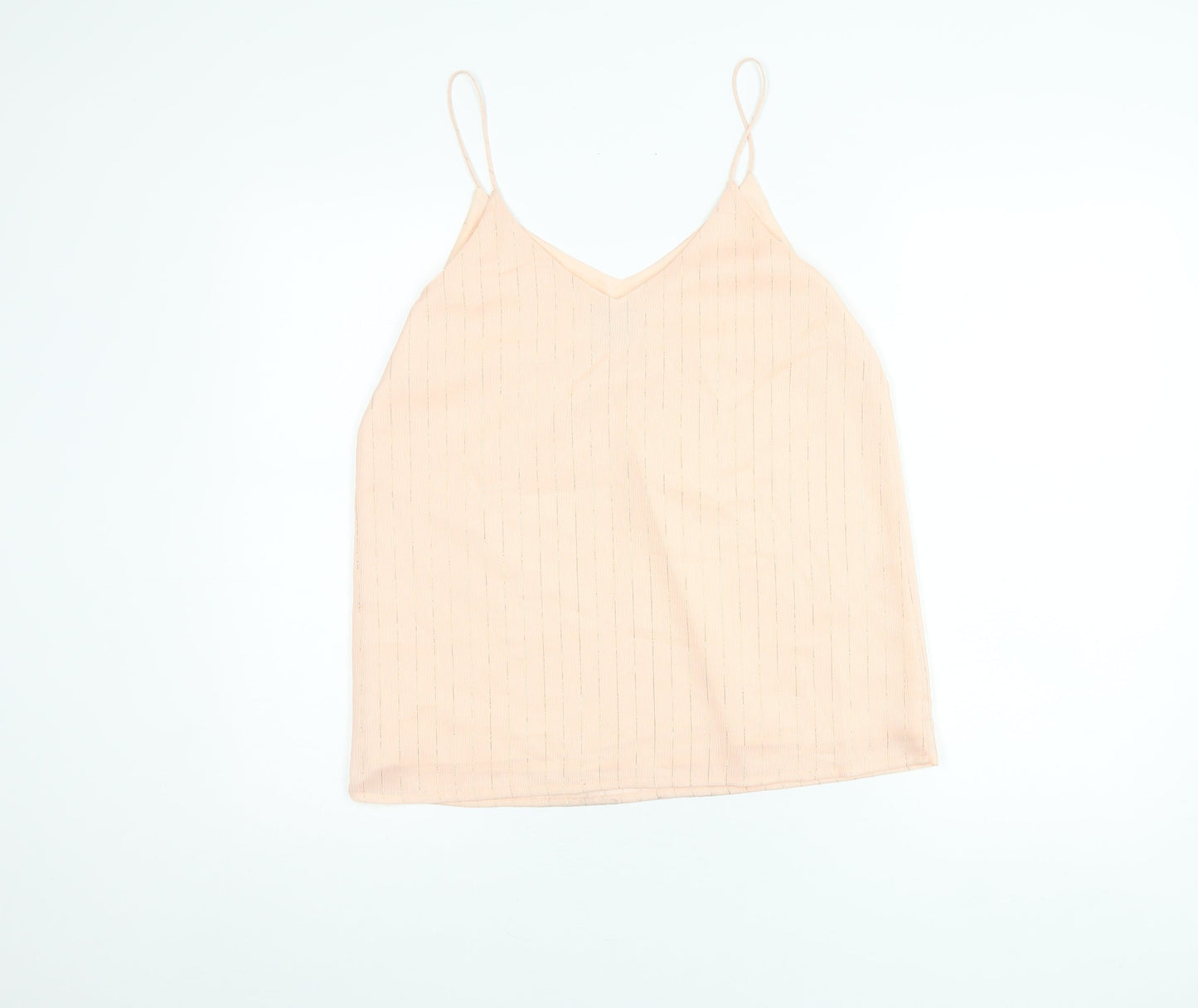 Womens UK Size M VERO MODA Beige Camisole Tank