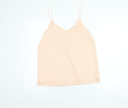 Womens UK Size M VERO MODA Beige Camisole Tank