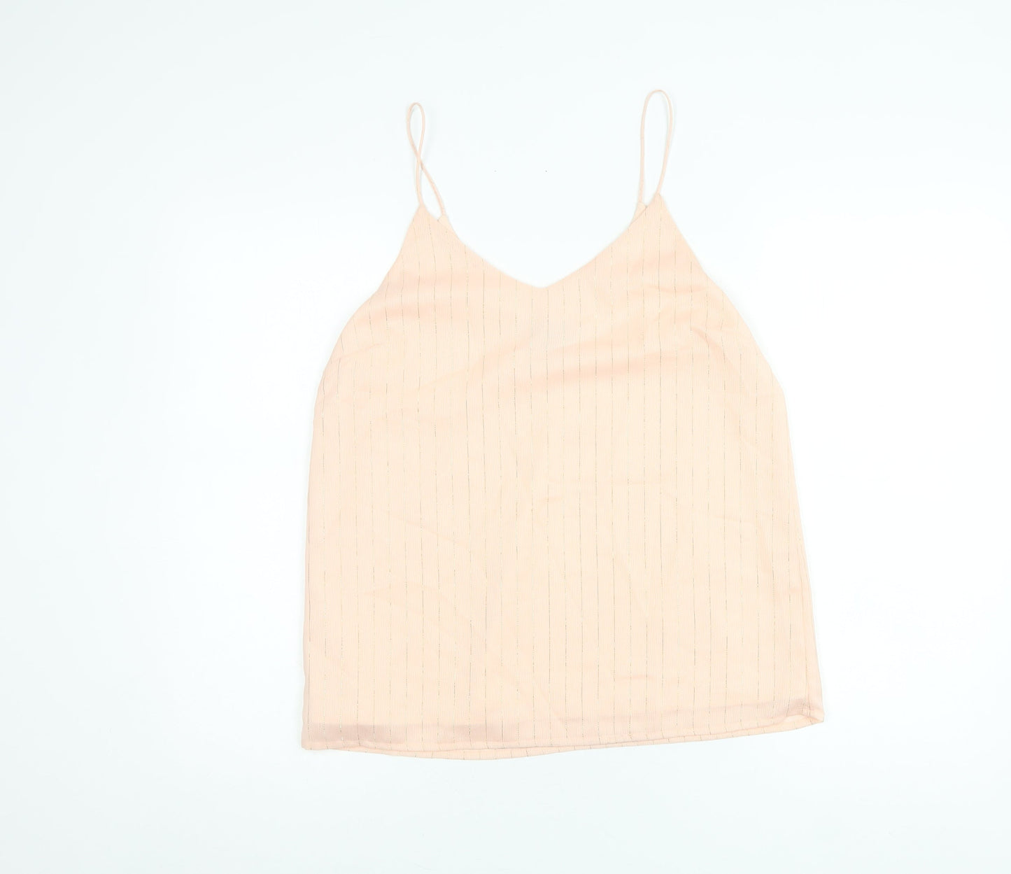 Womens UK Size M VERO MODA Beige Camisole Tank