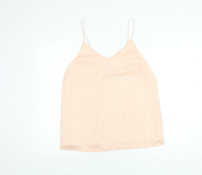Womens UK Size M VERO MODA Beige Camisole Tank