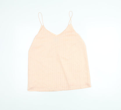 Womens UK Size M VERO MODA Beige Camisole Tank