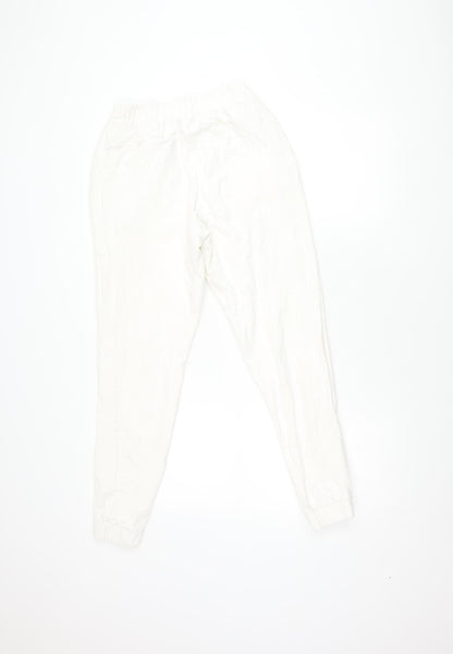 Venice Beach Unisex White Jogger Trousers Size 8