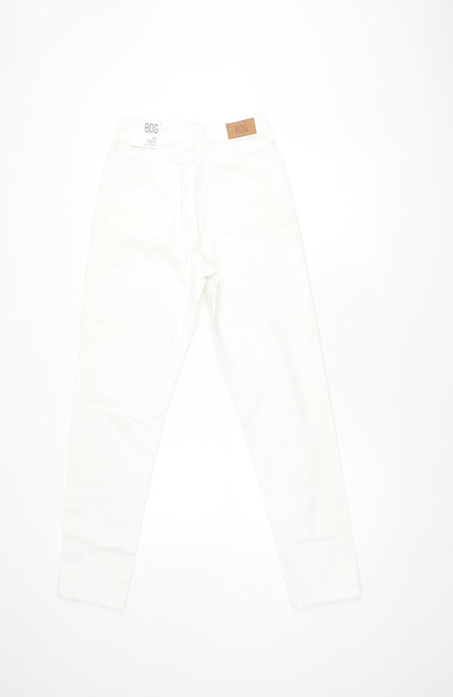 BDG Urban Outfitters Women’s White High Rise Mom Jeans, W25 L32