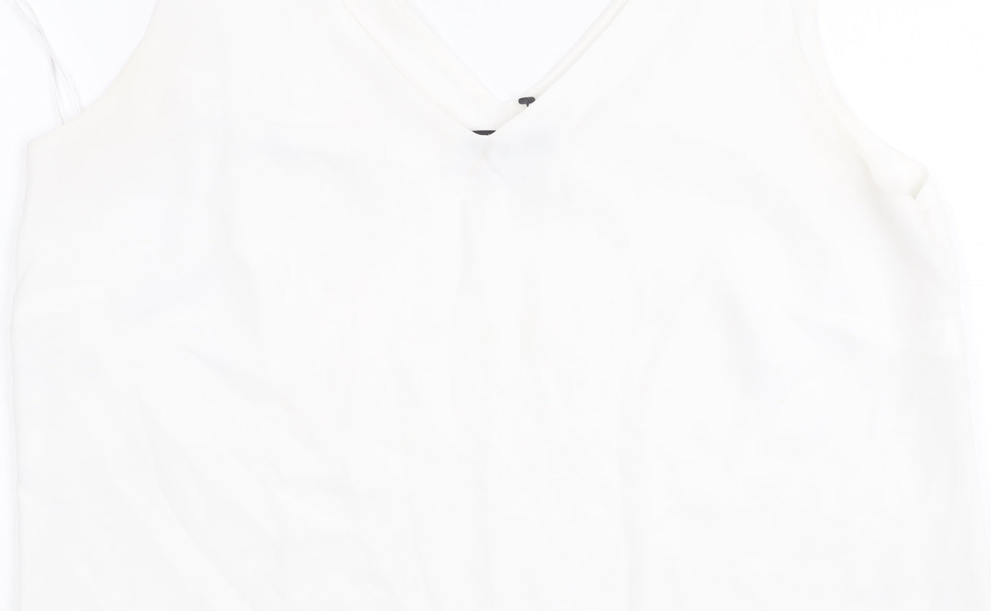 Womens UK Size 12 Wallis White Basic Tank