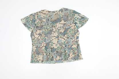 Womens UK Size 16 Roman Originals Multicoloured Basic Blouse