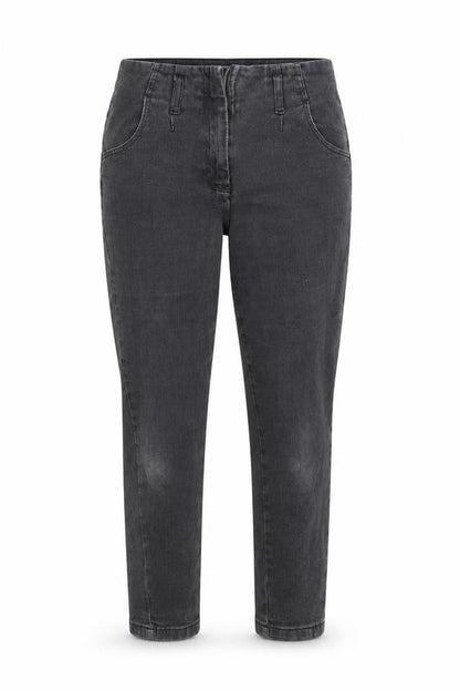Womens UK Size 10 NEXT Regular Fit Tapered Black Jeans