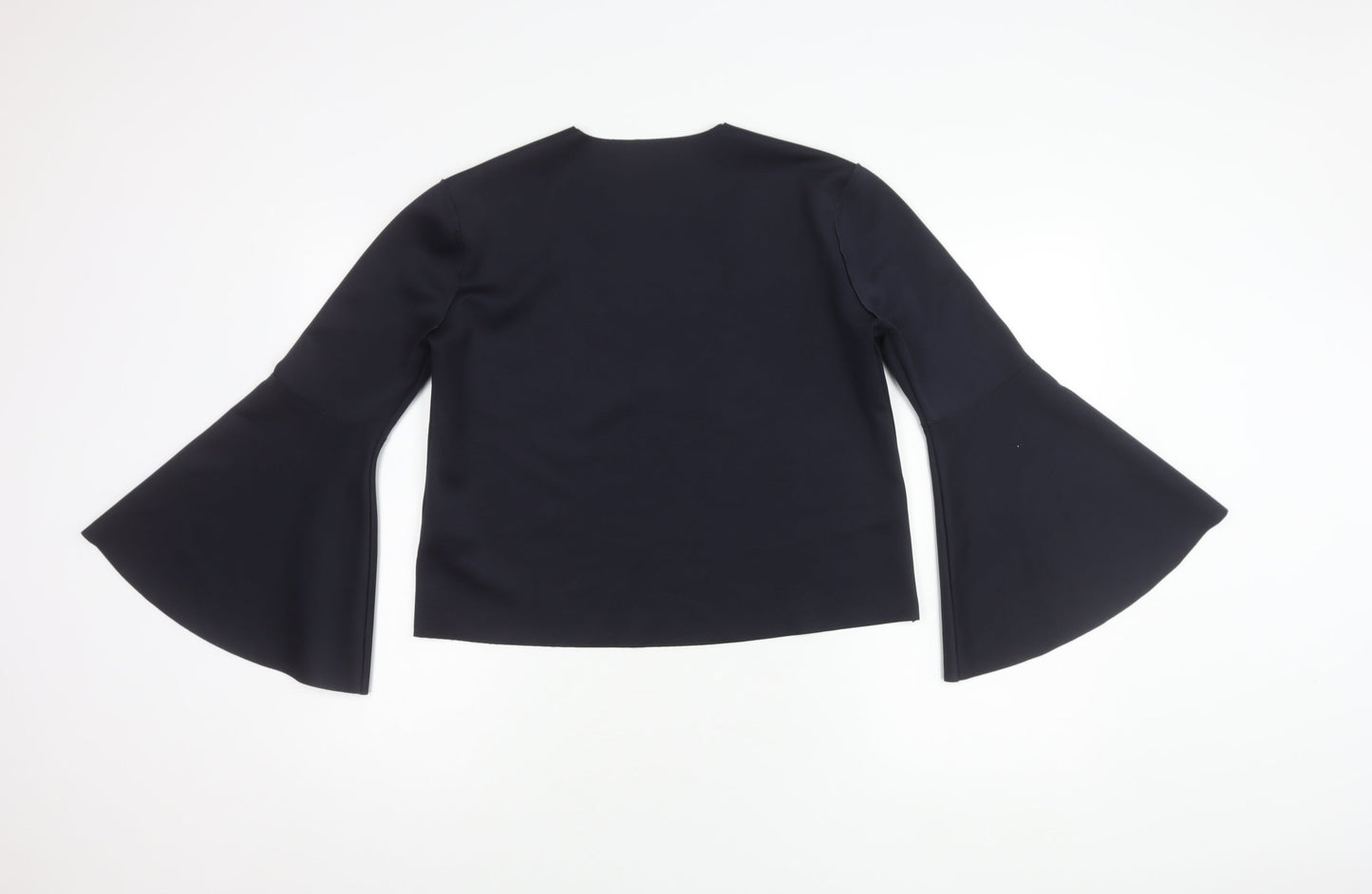 Womens UK Size 8 Topshop Black Basic T-Shirt