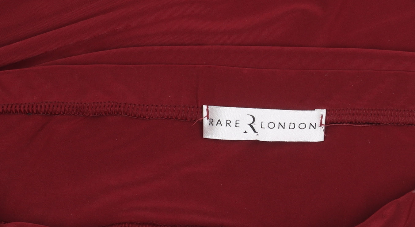 Rare London Women's Red Skirt, Size 14