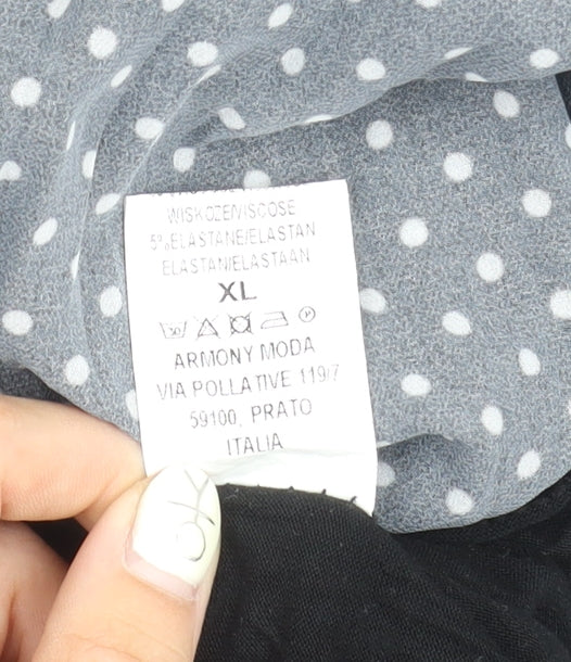 Womens UK Size XL No Data Pleated  Skirt