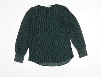 Womens UK Size 10 NEXT Multicoloured Basic Blouse