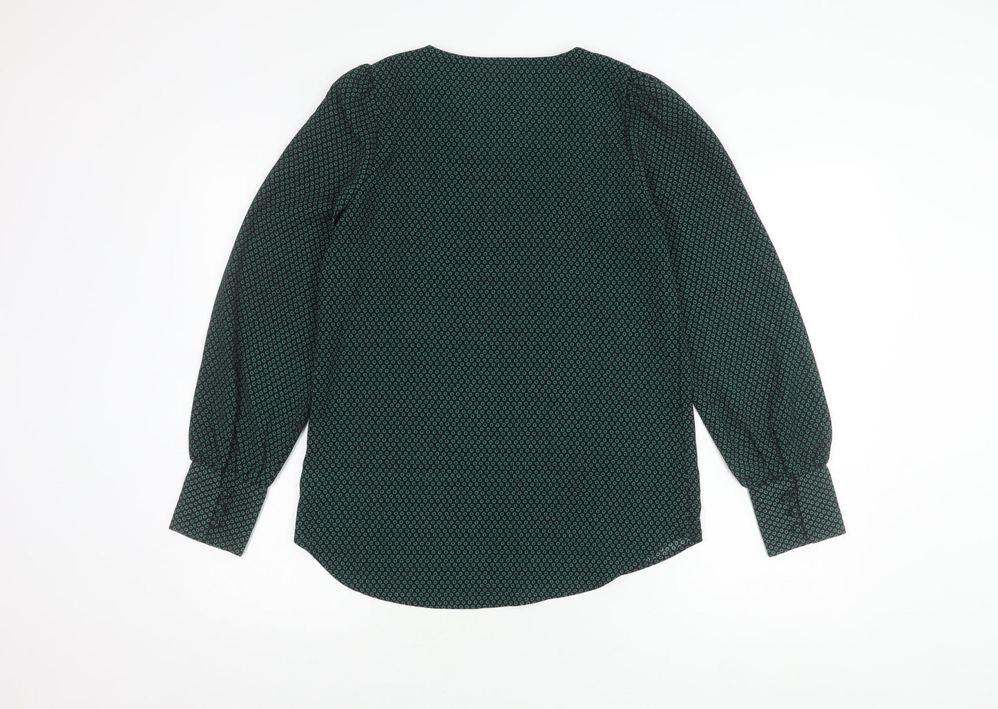 Womens UK Size 10 NEXT Multicoloured Basic Blouse