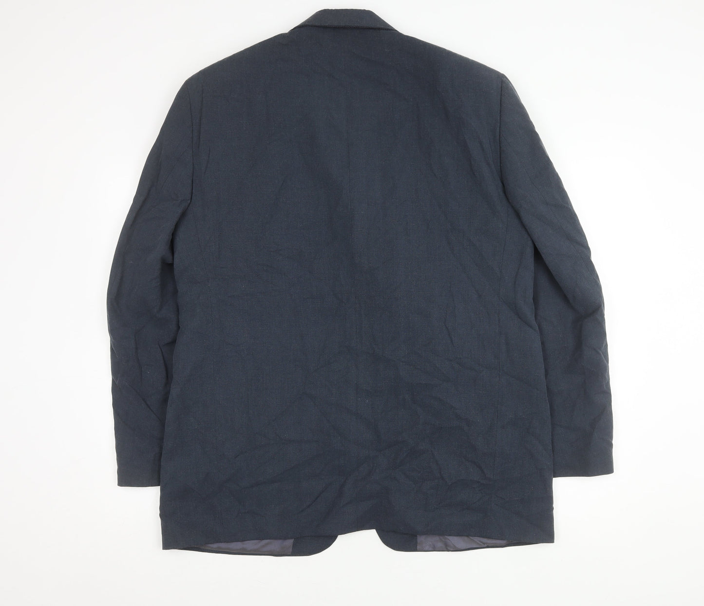 Mens UK Size 42 Austin Reed Regular Blue Suit Jacket