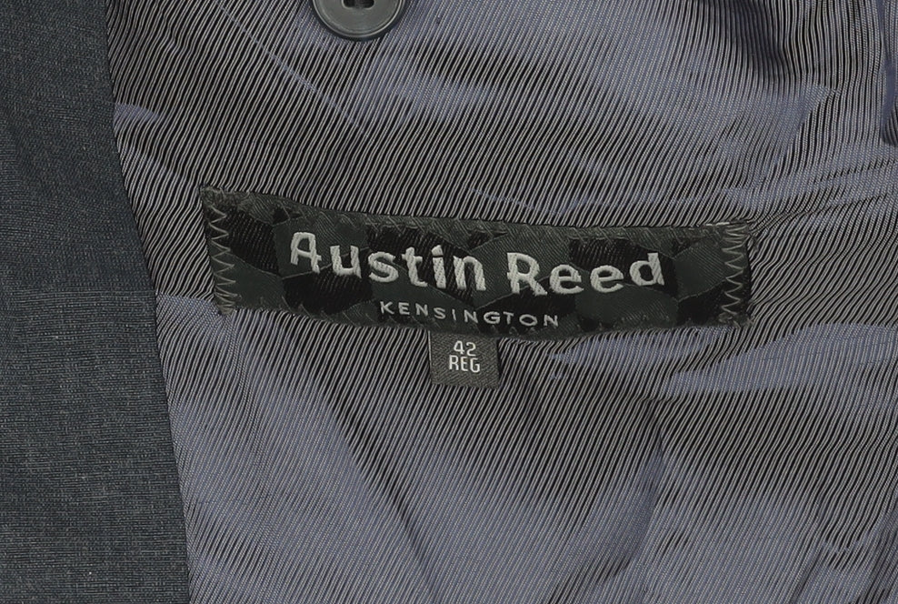 Mens UK Size 42 Austin Reed Regular Blue Suit Jacket
