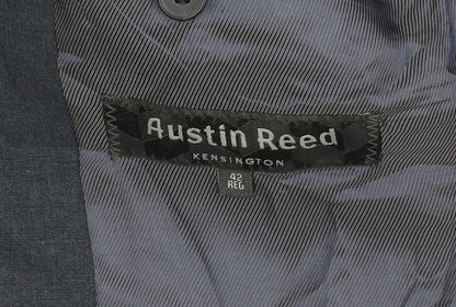Mens UK Size 42 Austin Reed Regular Blue Suit Jacket